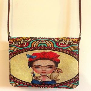 Frida Kahlo Crossbody Purse